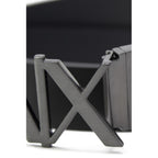 Cinto Armani Exchange em pele preto