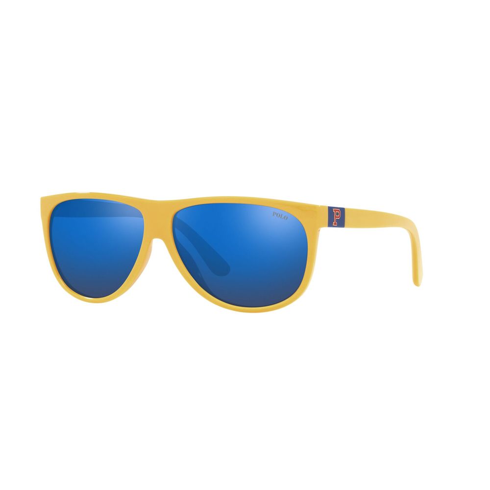 Ralph Lauren Sonnenbrille aus gelbem Acetat