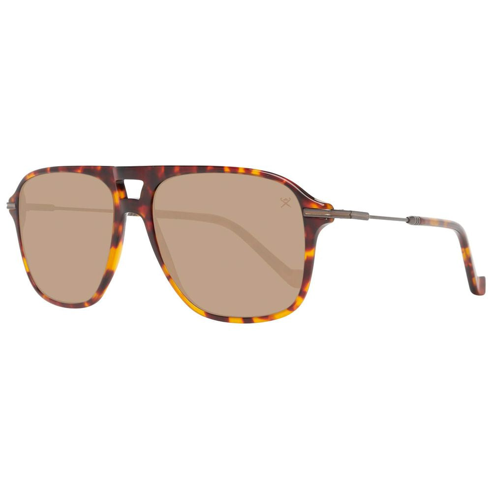Hackett Brown Acetat-Sonnenbrille