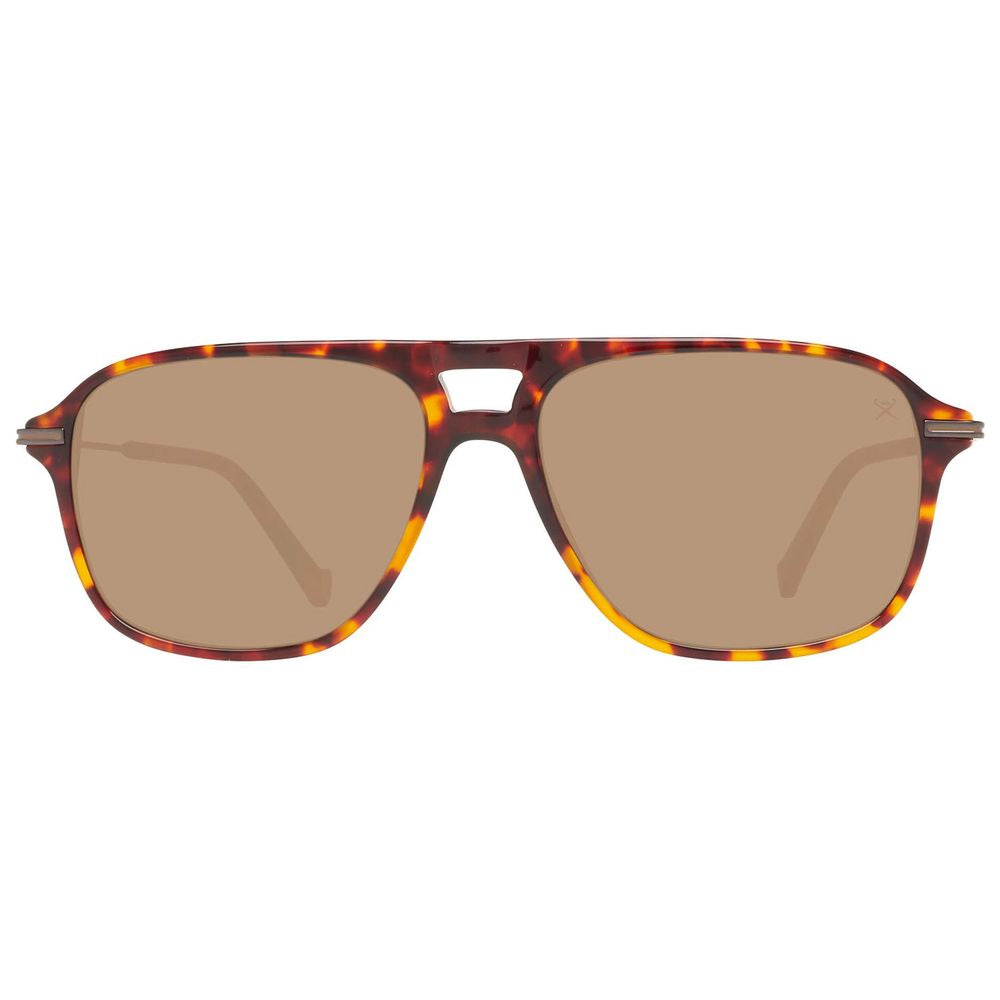 Hackett Brown Acetat-Sonnenbrille