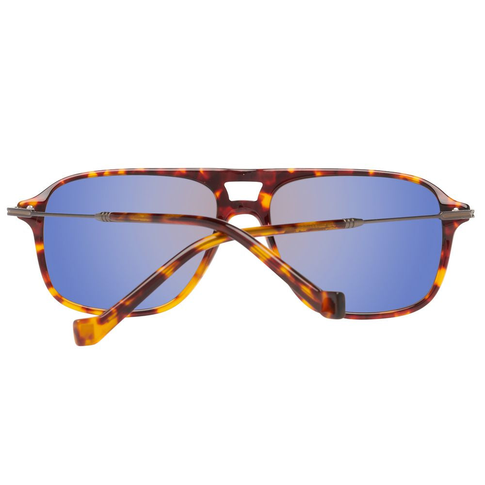 Hackett Brown Acetat-Sonnenbrille