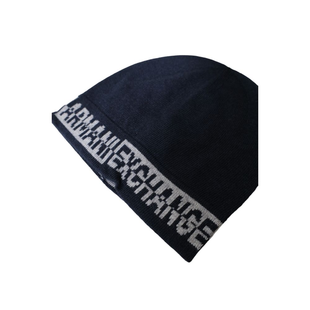 Lenço Armani Exchange Azul em Poliamida