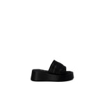 Furla Black Leather Slipper