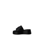 Furla Black Leather Slipper