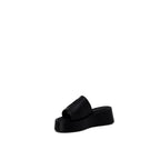 Furla Black Leather Slipper