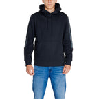 Calvin Klein Jeans Schwarzer Baumwoll-Hoodie