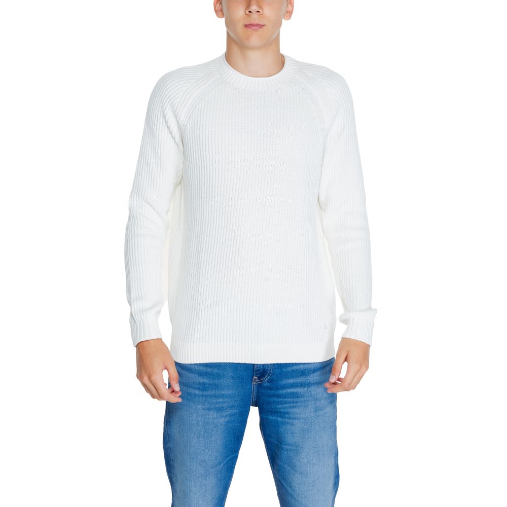Weißer Pullover aus Bio-Baumwolle von Calvin Klein Jeans