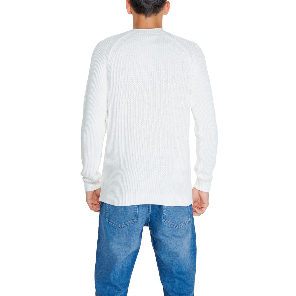 Weißer Pullover aus Bio-Baumwolle von Calvin Klein Jeans
