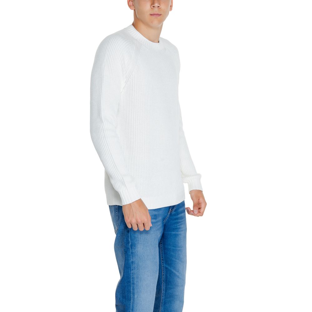 Weißer Pullover aus Bio-Baumwolle von Calvin Klein Jeans