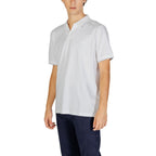 Polo branco em algodão Calvin Klein Jeans