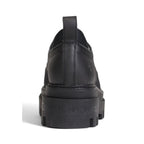 Calvin Klein Jeans Black Polyethylene Platform