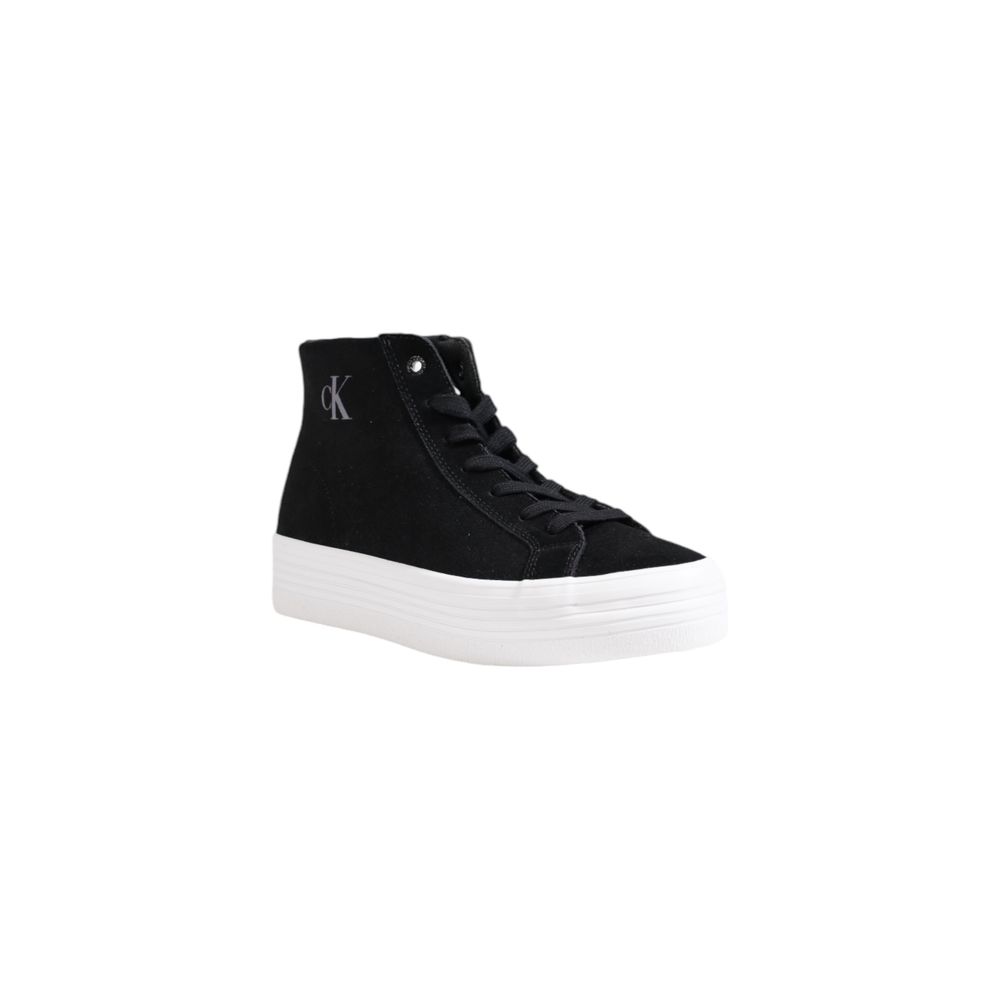 Calvin Klein Jeans Sneaker aus schwarzem Wildleder