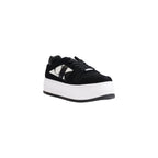 Calvin Klein Jeans Schwarze Leder-Sneaker