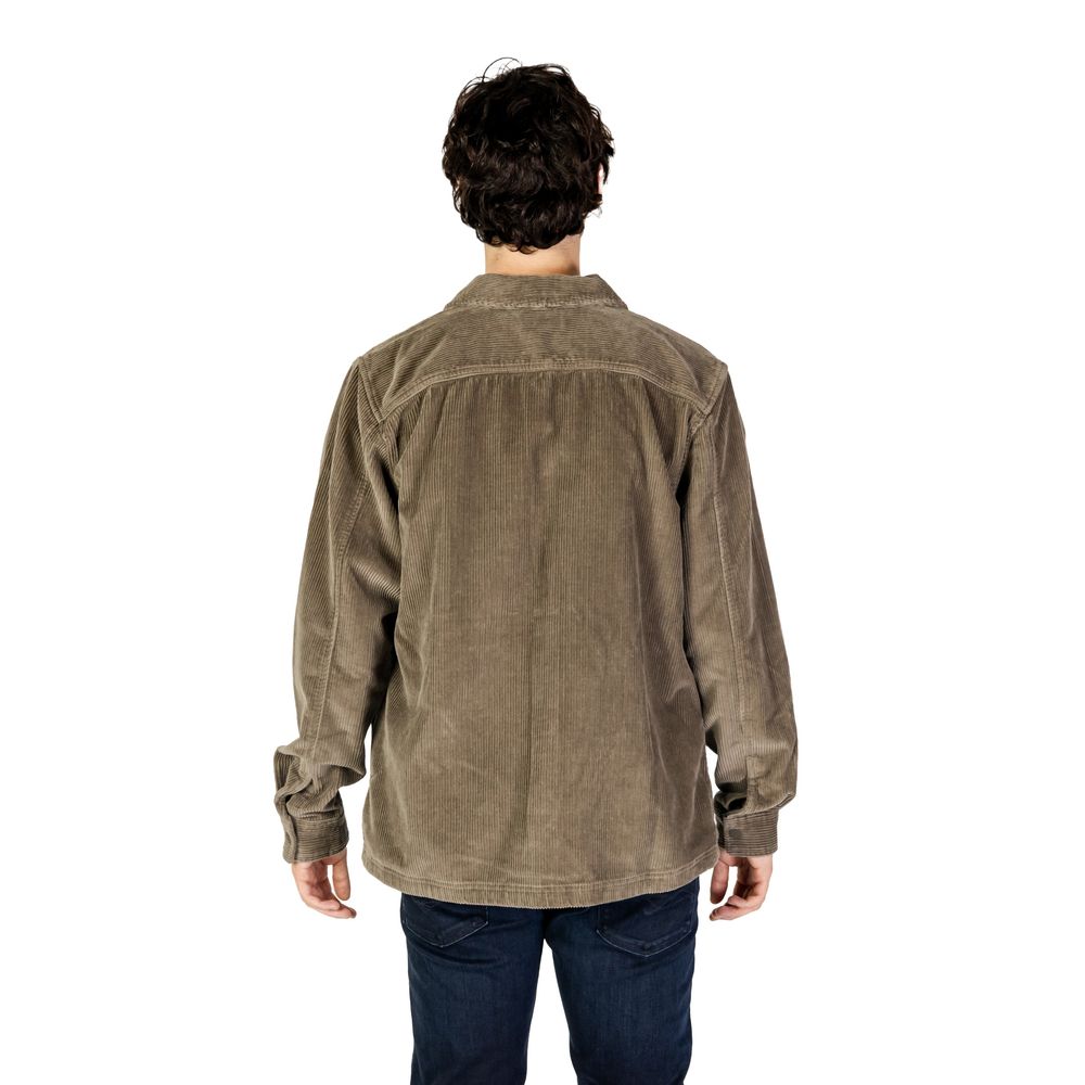 Camisa bege em algodão Calvin Klein Jeans