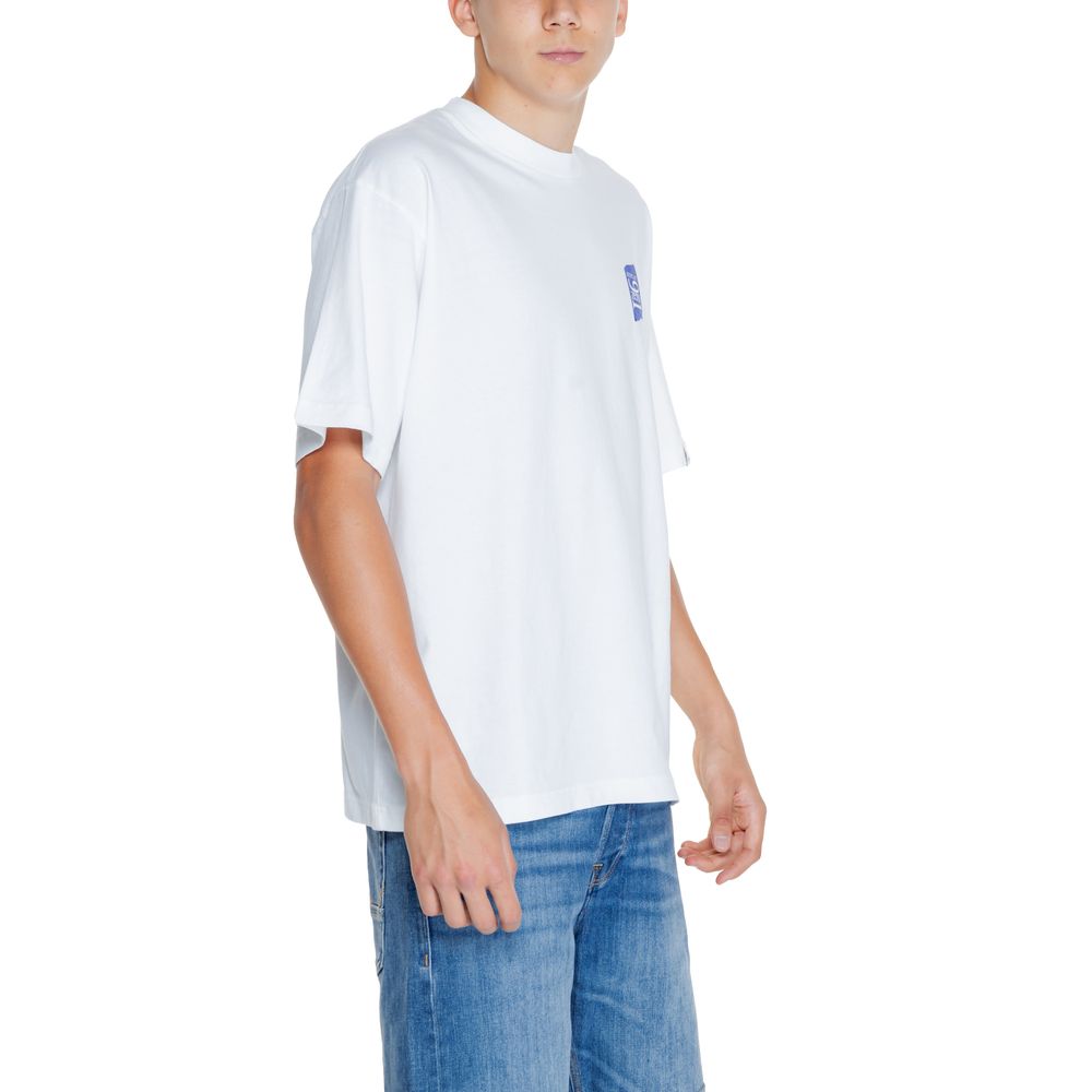 T-shirt Replay de algodão branco