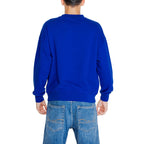 Replay blaues Baumwoll-Sweatshirt