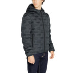 Replay Blue Polyester Full-Length Jacket