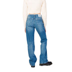 Calvin Klein Jeans Blue Cotton Mom Jean