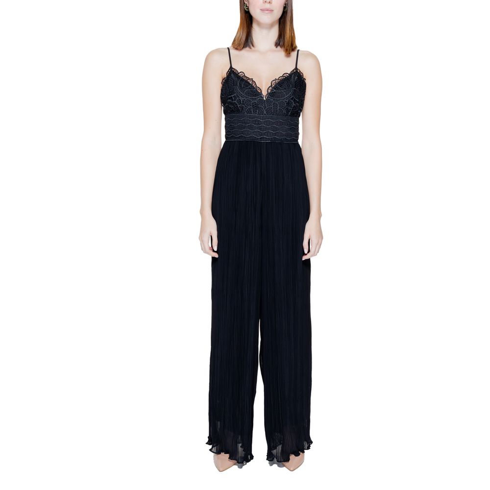 Guess Jumpsuit aus schwarzem Polyester