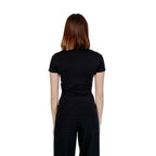 Guess Schwarzes Baumwoll-T-Shirt