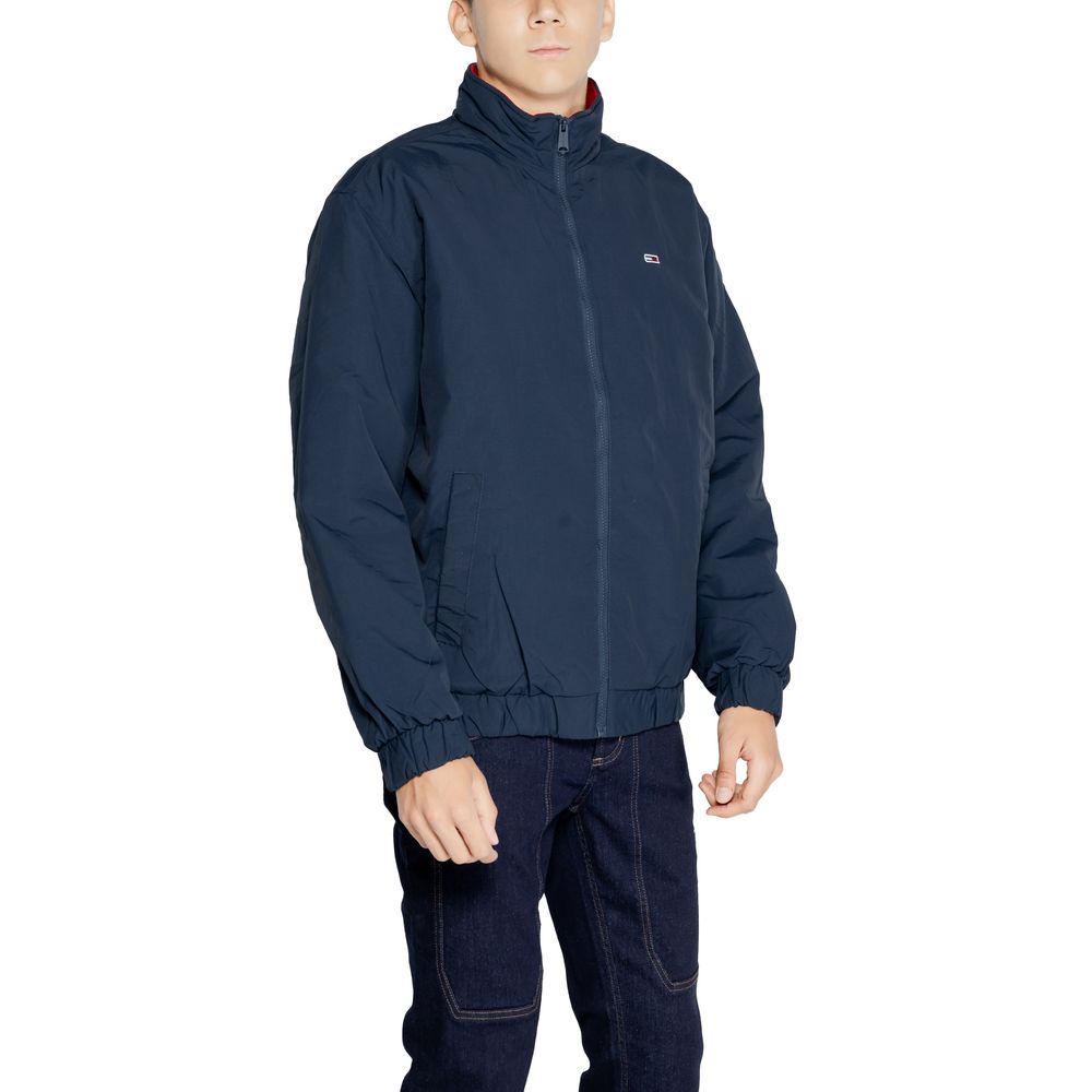 Tommy Hilfiger Jeans Blue Polyamide Jackets & Coat