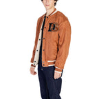 Only & Sons Brown Polyester Bomber