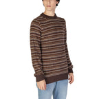 Only &amp; Sons braunes Baumwoll-Sweatshirt