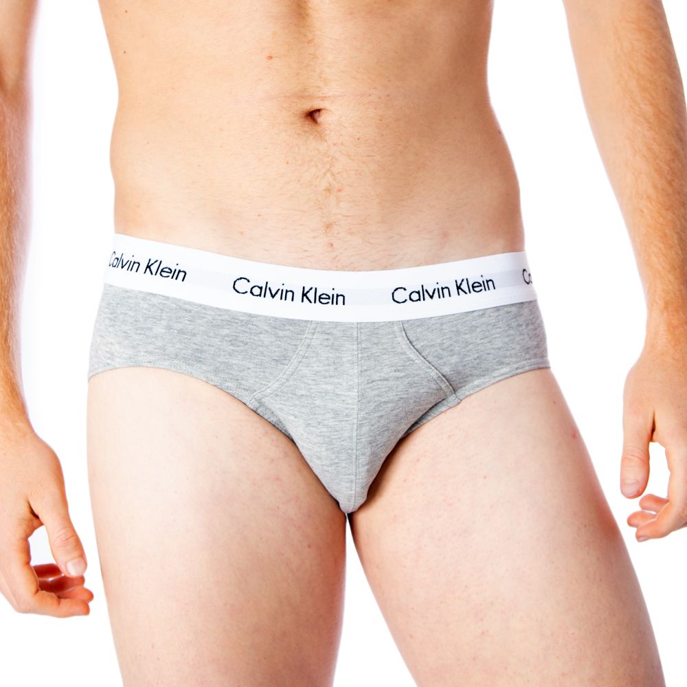 Cueca Calvin Klein Cinza em Algodão