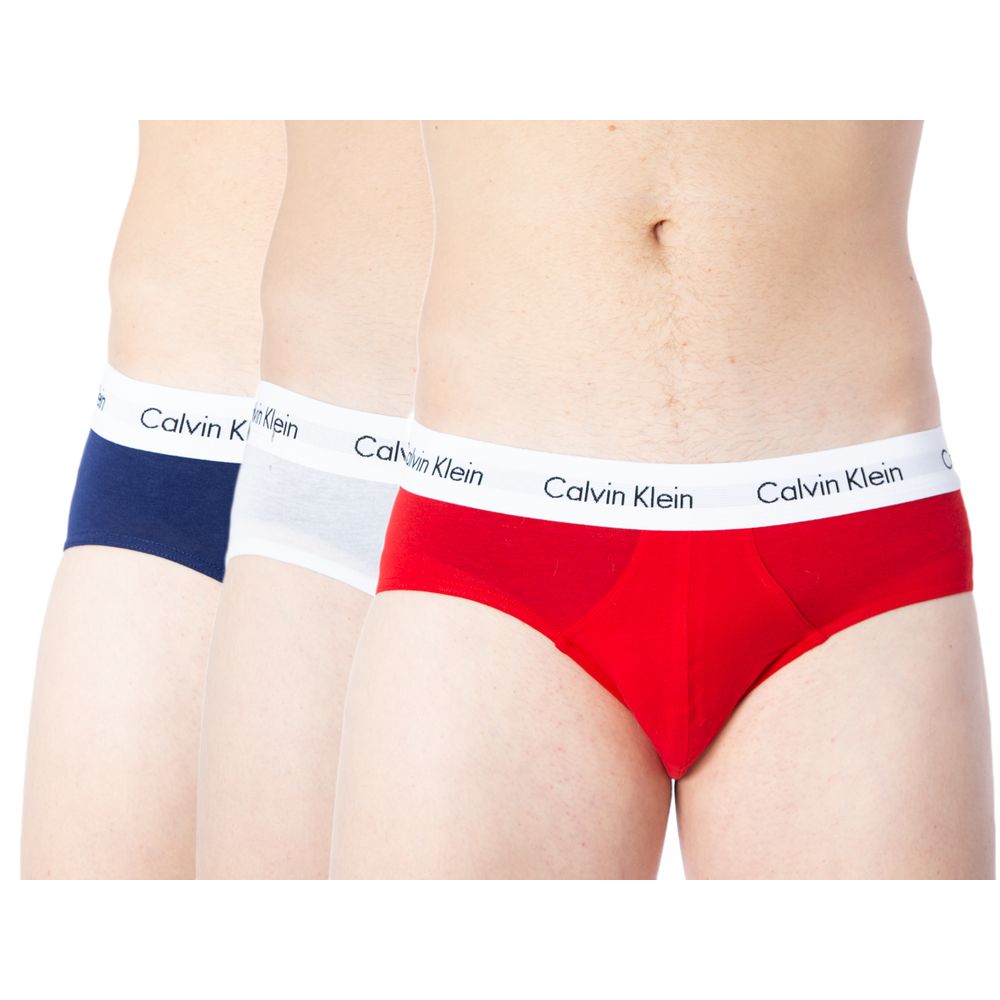 Calvin Klein Unterwäsche, rote Baumwollunterwäsche