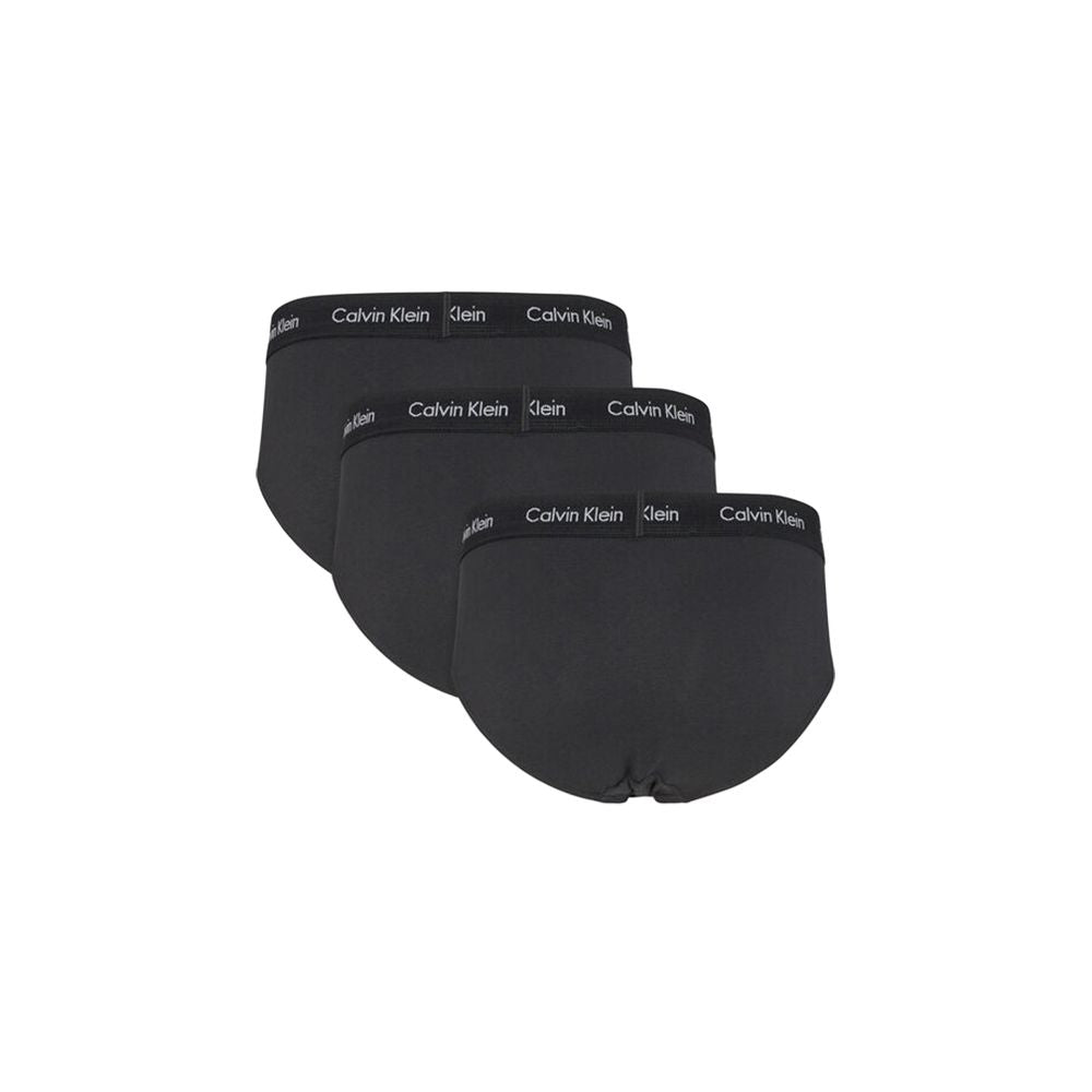 Cueca Calvin Klein preta em elastano