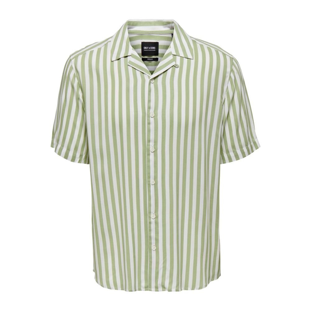 Camisola de manga curta Only &amp; Sons em viscose verde