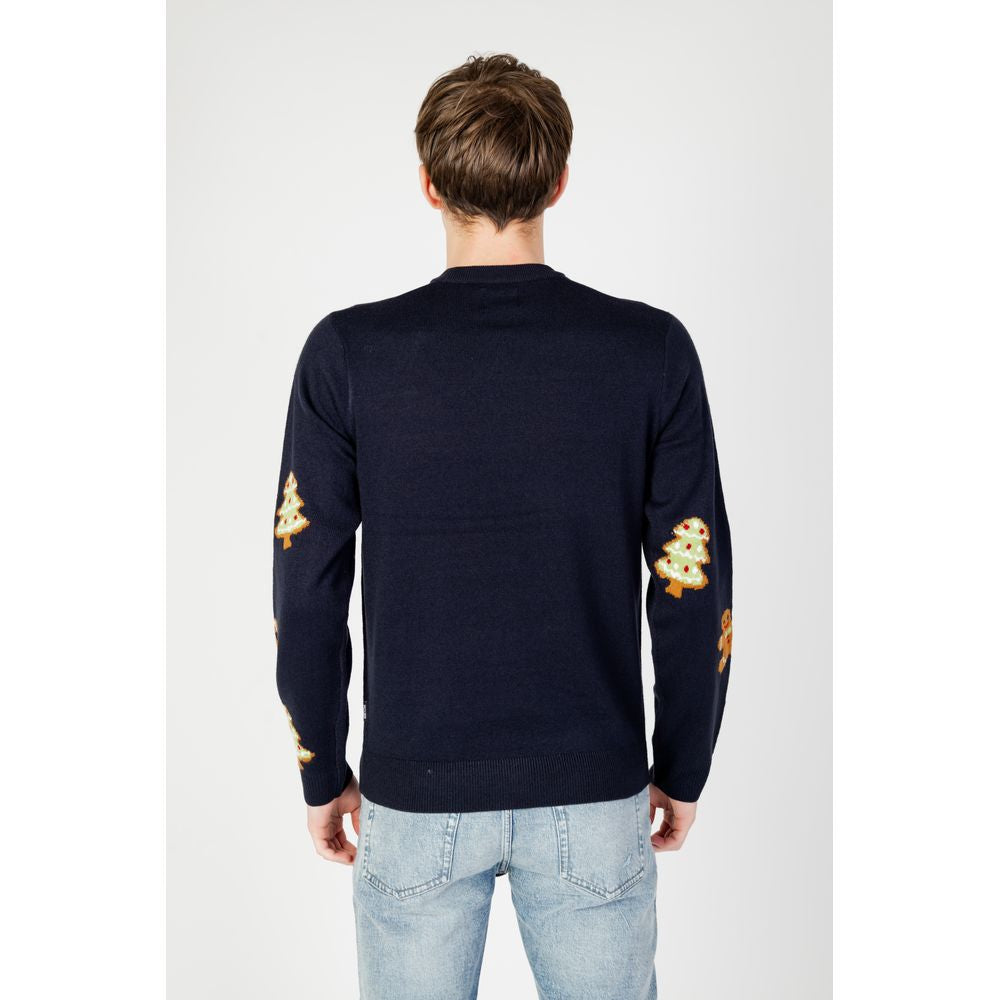 Only &amp; Sons Blue Marabou Sweatshirt