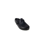 Chinelo Birkenstock em plástico preto