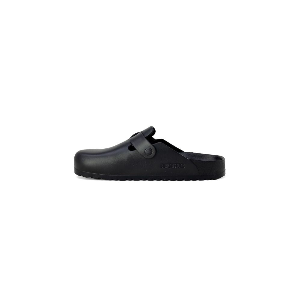 Chinelo Birkenstock em plástico preto