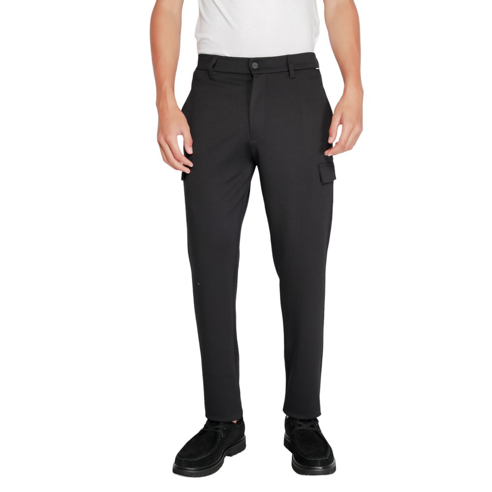 Schwarze Jogginghose von Calvin Klein aus recyceltem Polyester