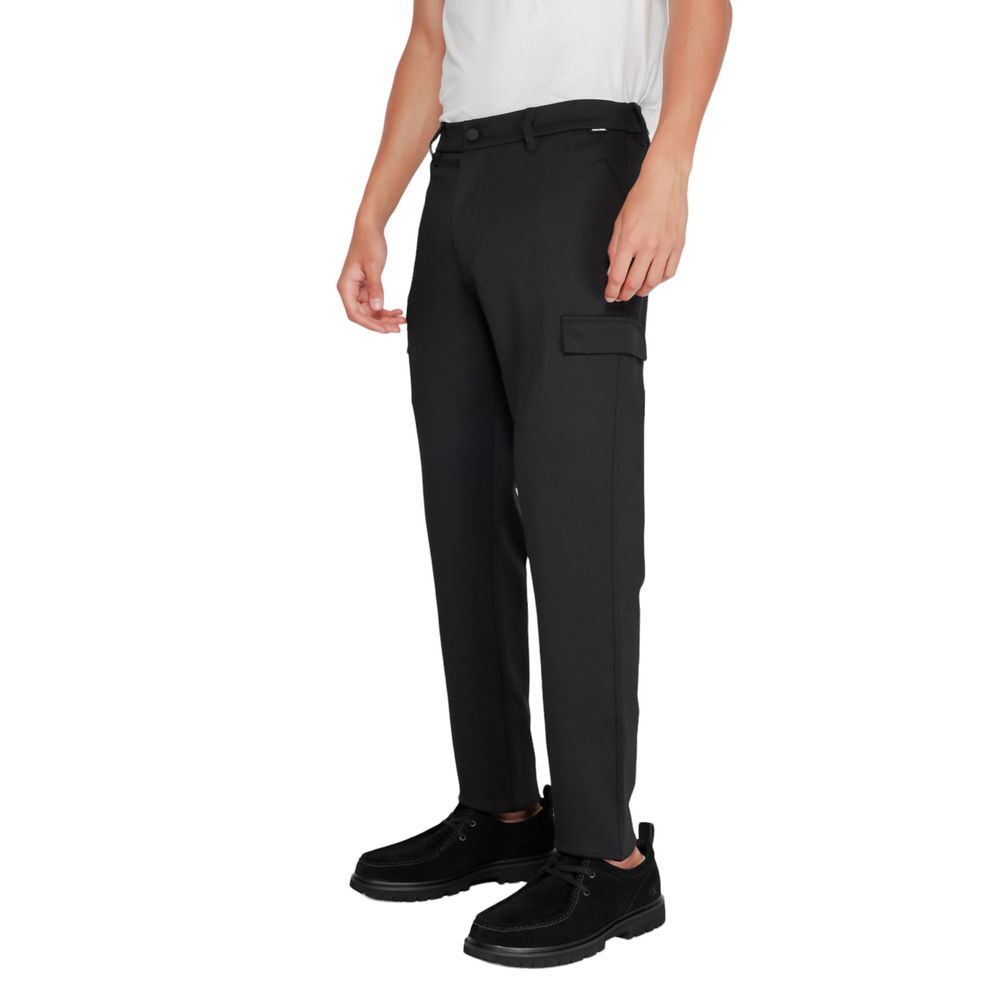 Schwarze Jogginghose von Calvin Klein aus recyceltem Polyester