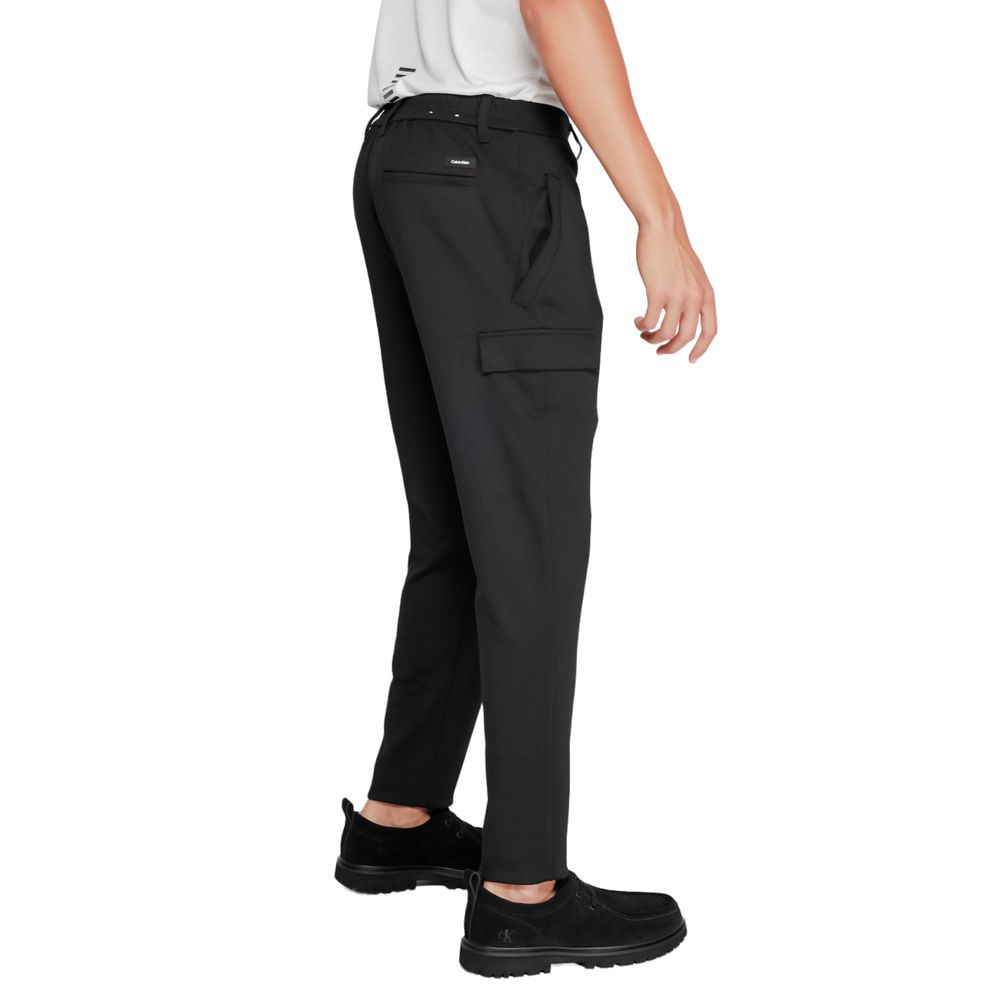 Schwarze Jogginghose von Calvin Klein aus recyceltem Polyester