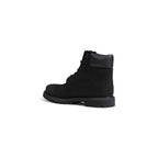 Timberland Black Recycled Leather Lace-Up Boots