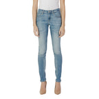 Guess Blue Cotton Skinny Jeans