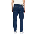 Calvin Klein Jeans Blue Cotton Slim Fit Jean