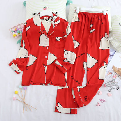 Luxury Long Sleeve Pyjamas Set