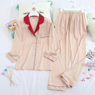 Luxury Long Sleeve Pyjamas Set