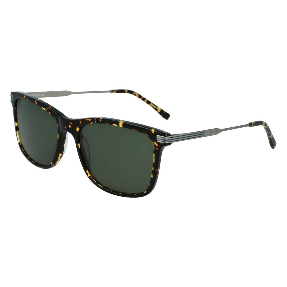 Lacoste Sonnenbrille aus braunem Metall