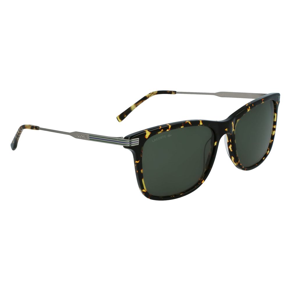 Lacoste Sonnenbrille aus braunem Metall