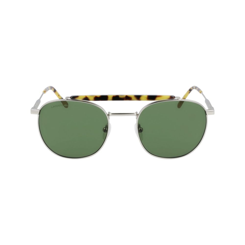 Lacoste Sonnenbrille aus silbernem Metall