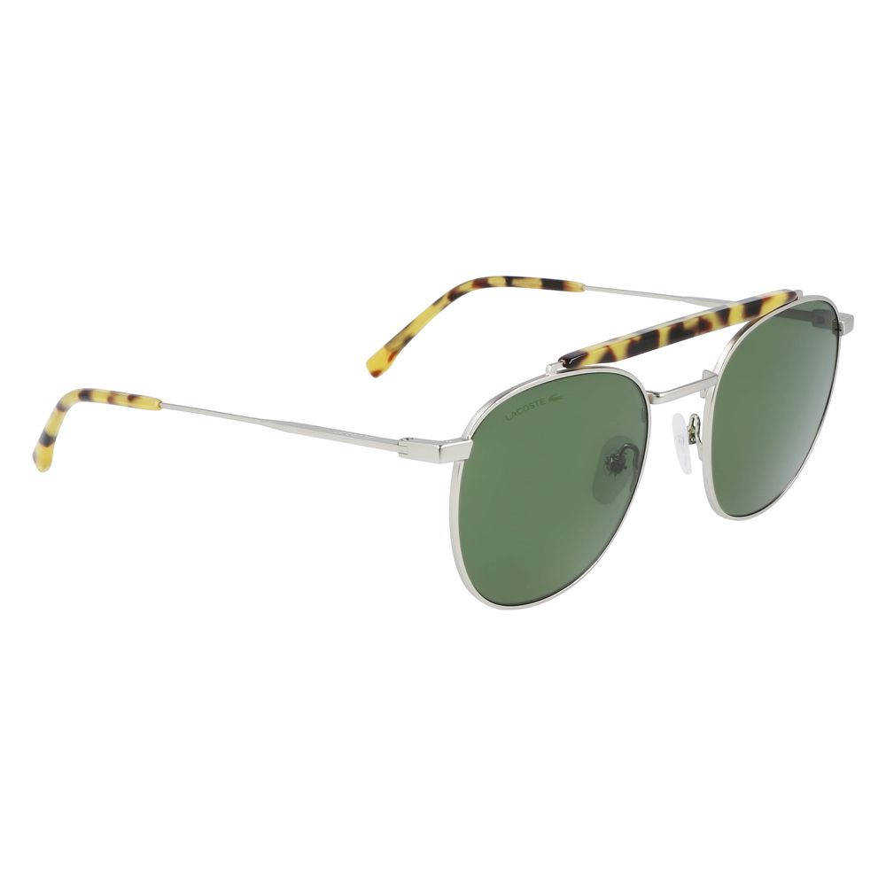 Lacoste Sonnenbrille aus silbernem Metall