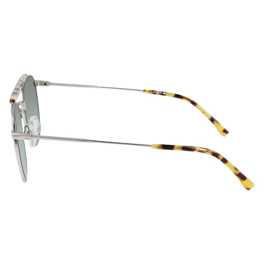 Lacoste Sonnenbrille aus silbernem Metall