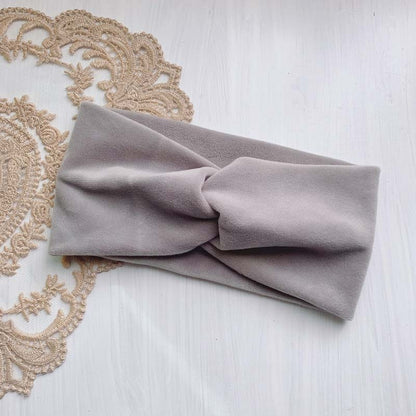 Women's Solid Color Cotton Headband