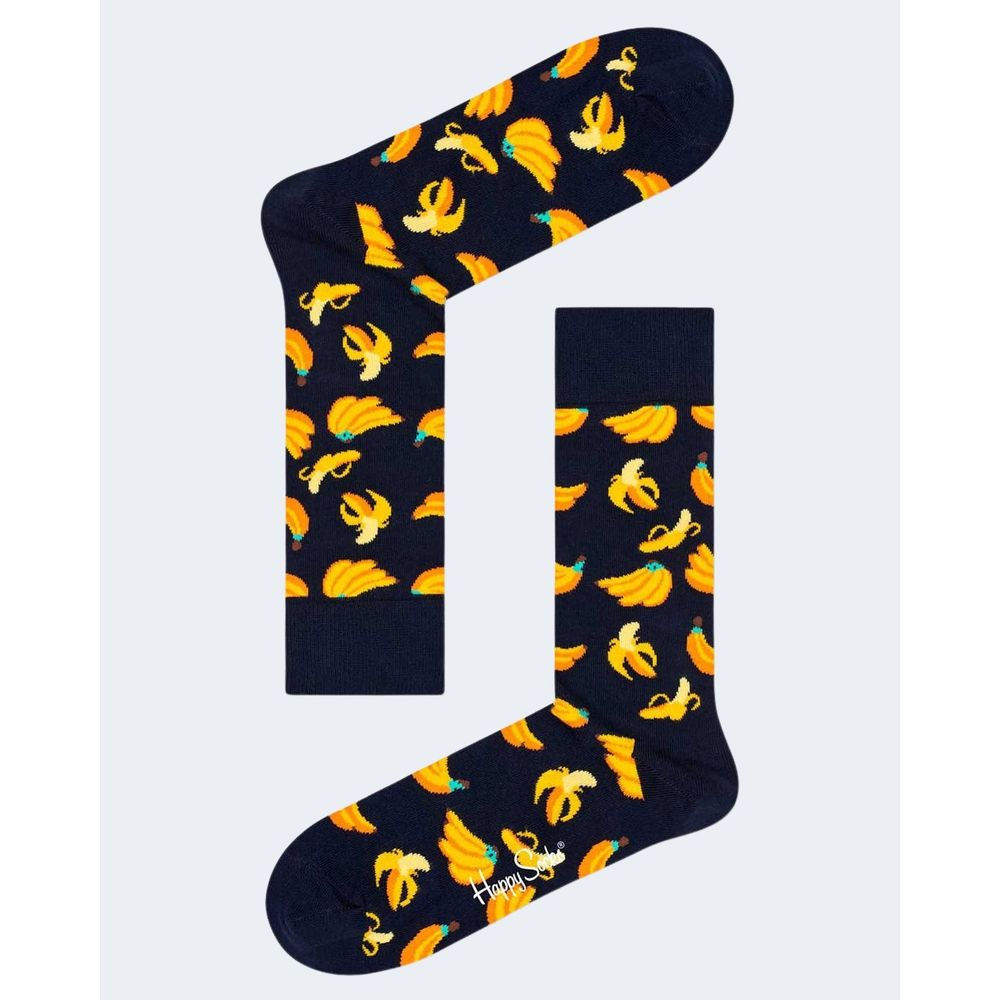 Happy Socks Black Cotton Sock