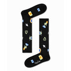 Happy Socks Black Cotton Sock